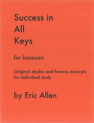 Success in All Keys Bassoon Method cover Thumbnail